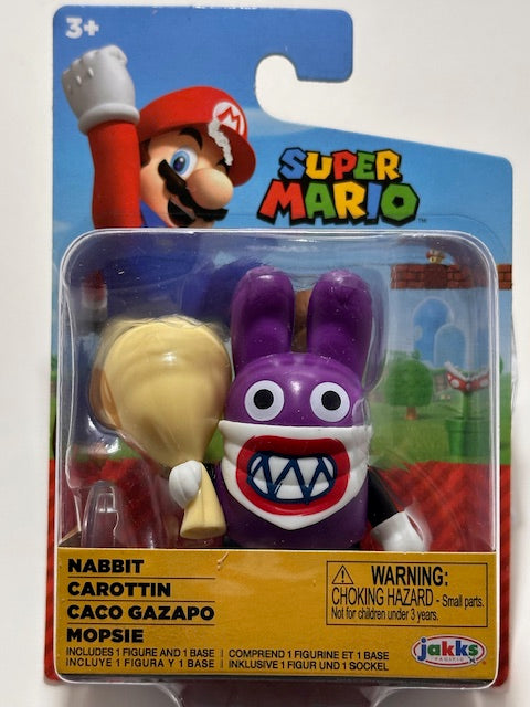 Mario Bros collectible 2.5 inch figures