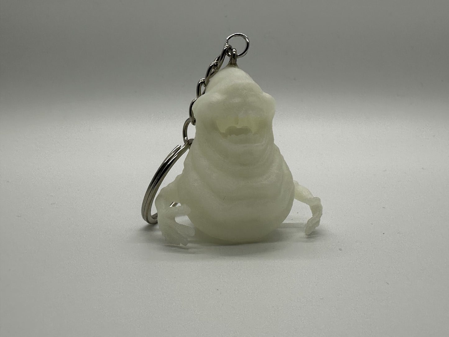 Glow in the Dark Slimer key chain
