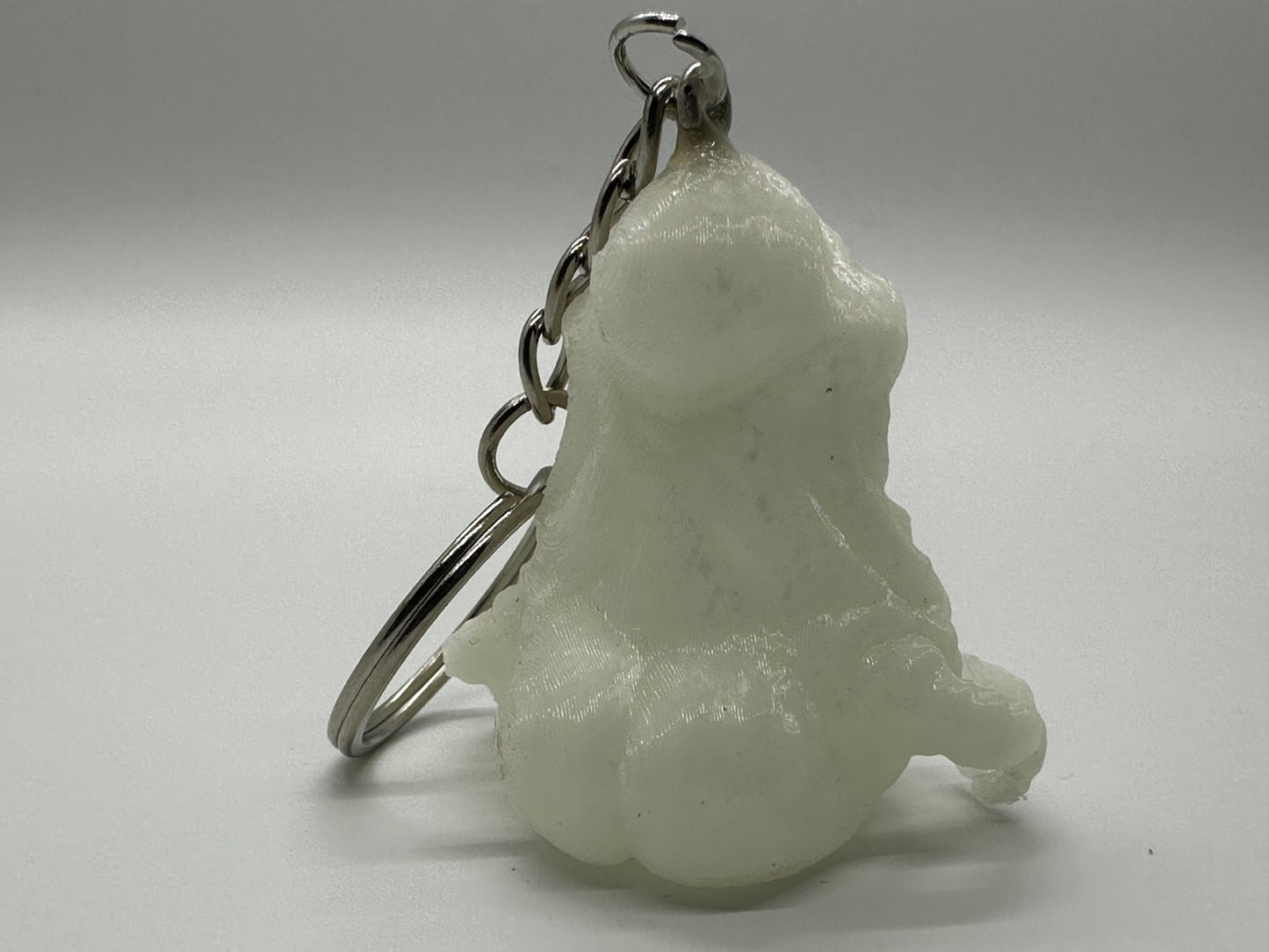 Glow in the Dark Slimer key chain
