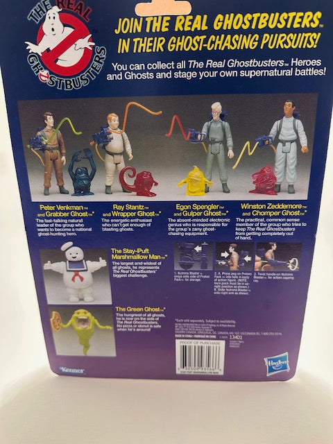Ghostbusters Kenner Classics Ray Stanz and Wrapper Ghost Retro Action Figure Toy with Accessories